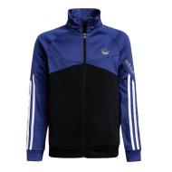 Veste de survêtement Noir/Bleu Garçon Adidas Track Top pas cher