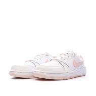 Baskets Blanc/Rose Garçon Nike Full Force Lo vue 4