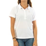 Polo Blanc Femme Odlo Georgia pas cher