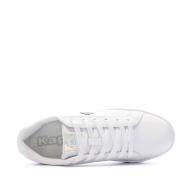 Baskets Blanches/Violet Femme Kappa Amelia vue 4