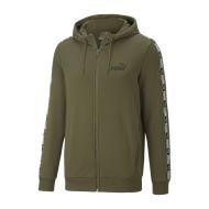 Sweat Kaki Homme Puma Tape Fz pas cher