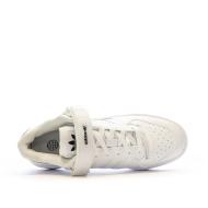 Baskets Blanches Femme Adidas Forum Low vue 4