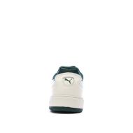 Baskets Blanches/Vertes Foncés Homme Puma Doublecourt03 vue 3