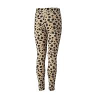 Legging Beige/Noir Fille Puma Essential Animal vue 2