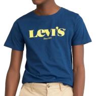 T-shirt Marine Garçon Levi's 9EC814 pas cher