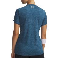 T-Shirt Bleu Femme Under Armour Tech vue 2