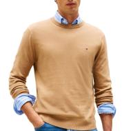 Pull Marron Homme Tommy Hilfiger Pima MW0MW28046