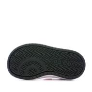 Baskets Blanches Garçon Adidas Hoops 2.0 Cmf I vue 5