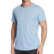 T-shirt Bleu Clair Homme Tommy Jeans Slim Jaspe