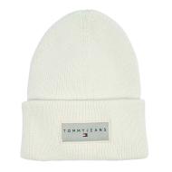 Bonnet Beige Blanc Tommy Hilfiger Linear Beanie
