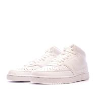 Basketts Blanches Femme Nike Court Vision Mid vue 6