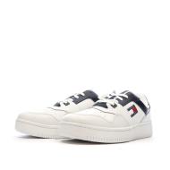 Baskets Blanches/Marine Homme Tommy Hilfiger Retro vue 6
