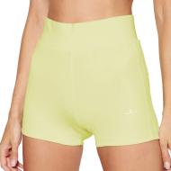 Short cycliste Jaune Femme Adidas Booty pas cher