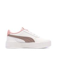 Zapatillas blancas para niña Puma Carina 3.0 ver 2