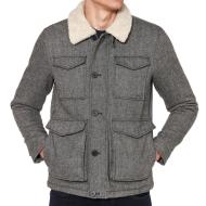 Veste Gris/Noir Homme Teddy Smith Geraud pas cher