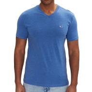 T-shirt Bleu Homme Tommy Hilfiger Jaspe M12 pas cher