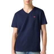 T-shirt Marine Homme Levi's Original Vneck