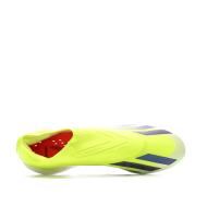 Chaussures de Foot Jaunes Adidas X Crazyfast Elite Ll FG vue 4