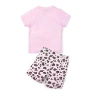 Ensemble Rose Fille Puma Mates Set vue 2