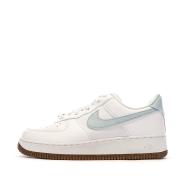 Baskets Blanches/Bleu Homme Nike Air Force 1 07 pas cher