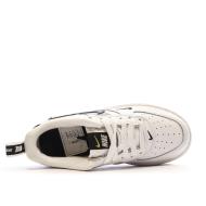Baskets Blanches/Noires Garçon Nike Force 1 Lv8 vue 4