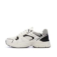 Baskets Blanches/Grises/Noires Femme Marco Tozzi Comb pas cher