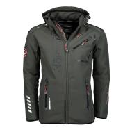 Veste Softshell Gris Homme Geographical Norway Royaute pas cher