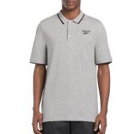 Polo Gris Homme Reebok Chest pas cher