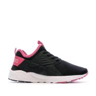 Baskets Noir/Rose Fille Kappa San Puerto vue 2