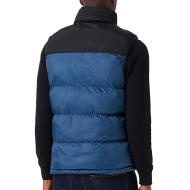 Doudoune sans manche Noir/Bleu Homme Schott Utahv vue 2