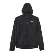 Veste Coupe-Vent Noir Homme Mizuno Hoody pas cher