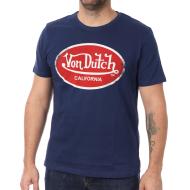 T-shirt Marine Homme Von Dutch Aaron