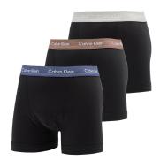 x3 Boxers Noir/Marron Homme Calvin Klein Jeans 2662G