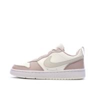 Baskets Lila Fille Nike Court Borough Low vue 2