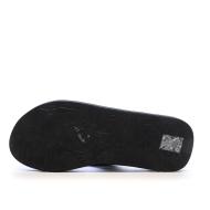 Tongs Noires/Bleu Homme Quiksilver Molokai vue 2
