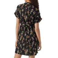 Robe Chemise Noire Femme Vero Moda Easy vue 2