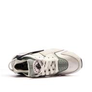 Baskets Blanches/Noires Femme Nike Huarache vue 4