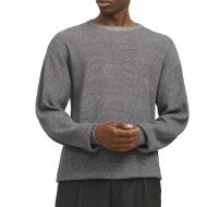 Pull Gris Homme Jack & Jones Neck Oxford
