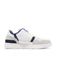Baskets Blanches/Marine Homme Lacoste Court Sneakers T-clip vue 2