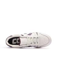 Baskets Blanches Homme Converse Leather vue 4