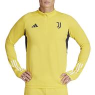 Juventus Sweat 1/4 zip training Jaune Homme Adidas 23/24 pas cher