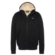 Veste Sherpa Noire Homme Schott Big pas cher
