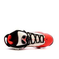 Baskets Blanc/Rouge Garçon Nike Jordan 6 Rings vue 4