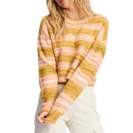 Pull Orange Femme Billabong Charmed pas cher