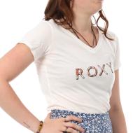 T-shirt Blanc Femme Roxy Miri Facettes