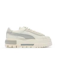 Baskets Écru/Gris Femme Puma Mayze Crashed Selflove vue 2