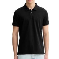 Polo Noir Homme Calvin Klein Jeans Refined pas cher