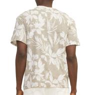 T-shirt Beige/Blanc Homme Jack & Jones Jeff vue 2