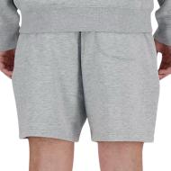 Short Gris Homme New Balance French Terry vue 2