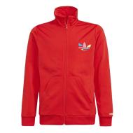 Veste zippée Rouge Enfant Adidas Track Top pas cher